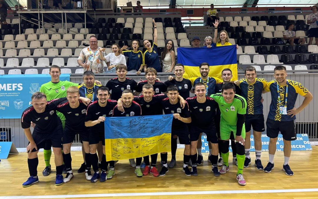 Збірна ІФФКФВ вирвала перемогу в епічному матчі на Європейських студентських іграх